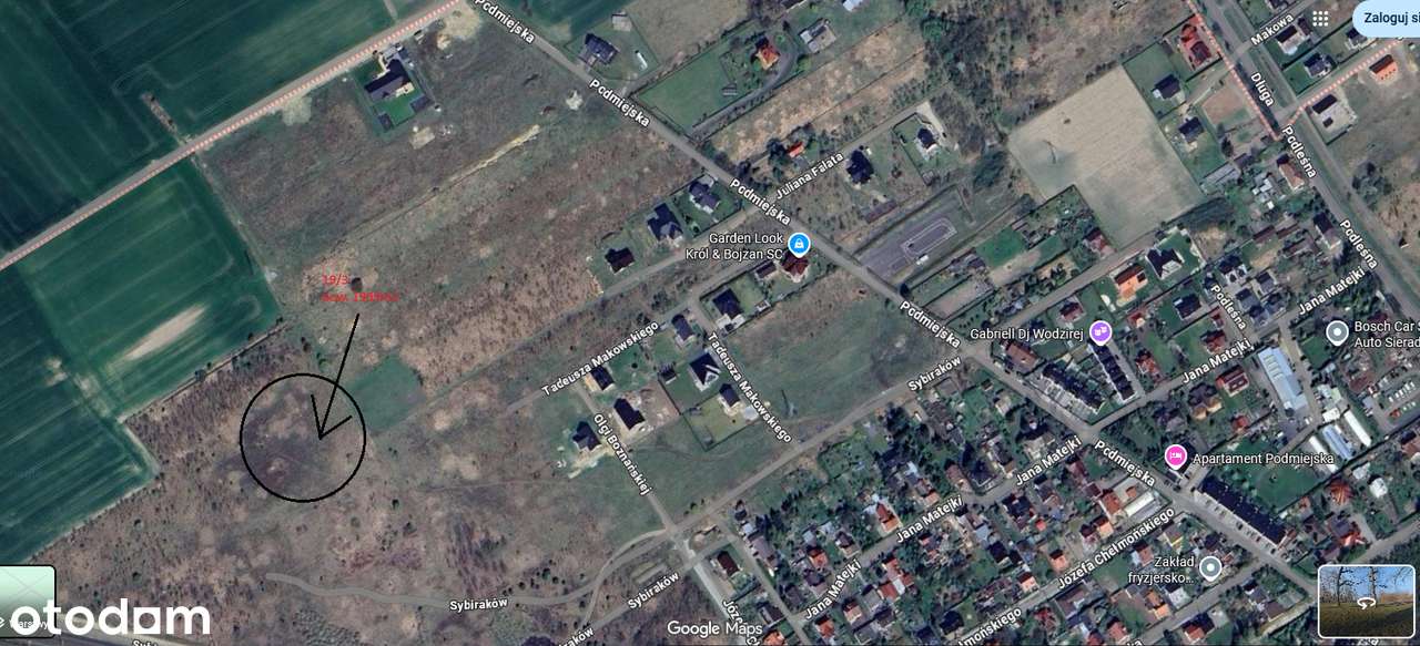 Działka 1999m2 Stargard Podmiejska/Kossaka - Pełny obrazek: 2/3