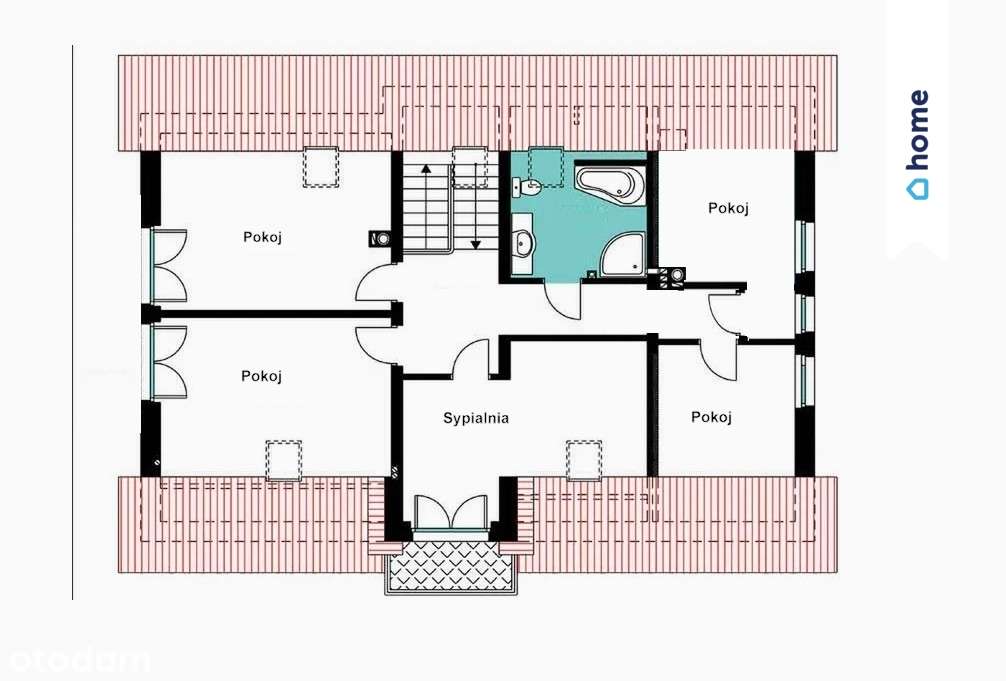 Dom Kozielec, duża działka, stan deweloperski - Pełny obrazek: 3/20
