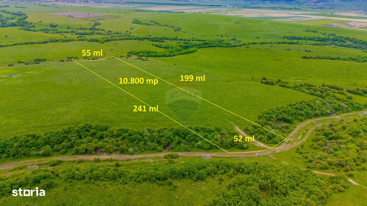 Teren 10,800mp Rasnov / Drumul DN73 - Imagine principală: 3/18