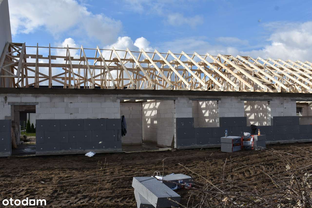 Parterówka w zabudowie szeregowej, garaż, p.ciepła, działka 450 m2-9