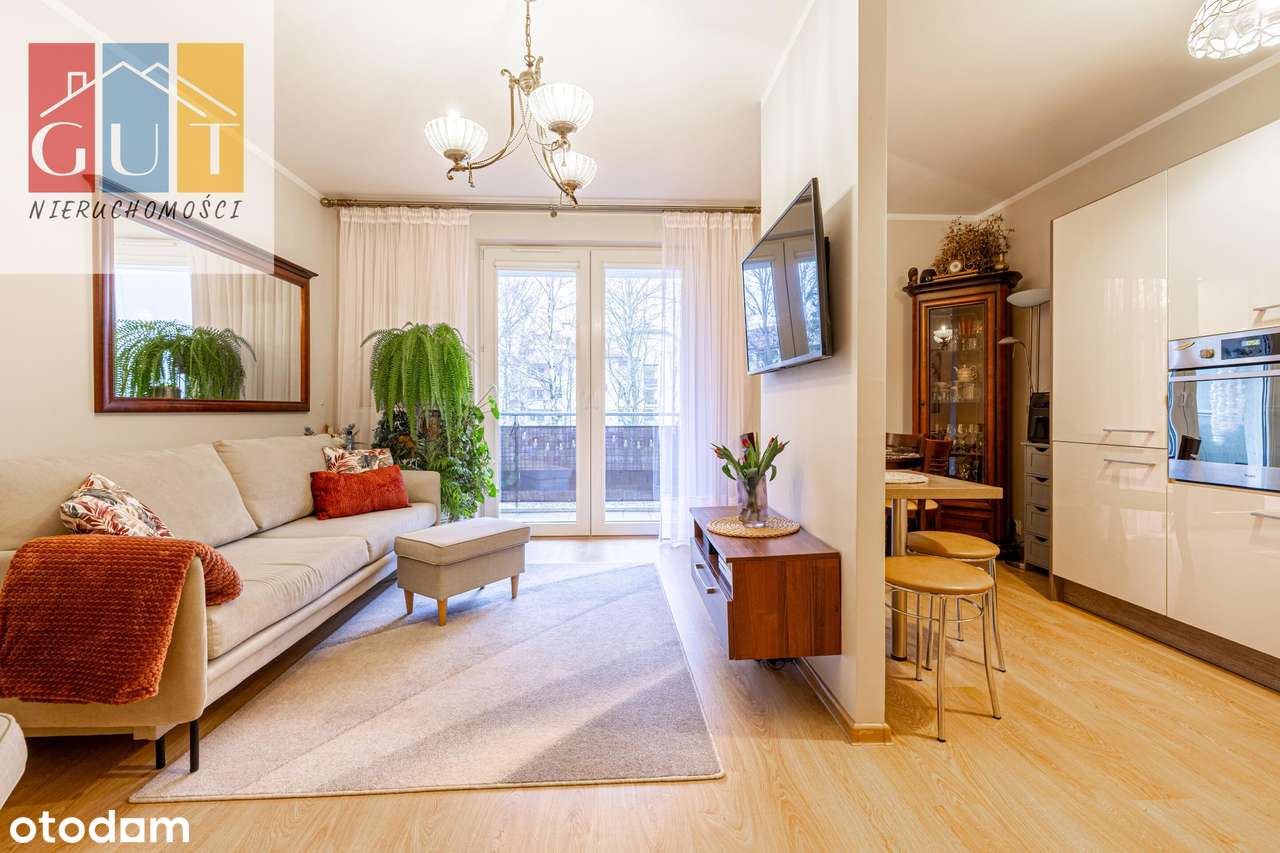 Nowa technologia,  Stylowe 2-pokojowe mieszkanie z balkonem - Mroza 19 - Pełny obrazek: 5/19