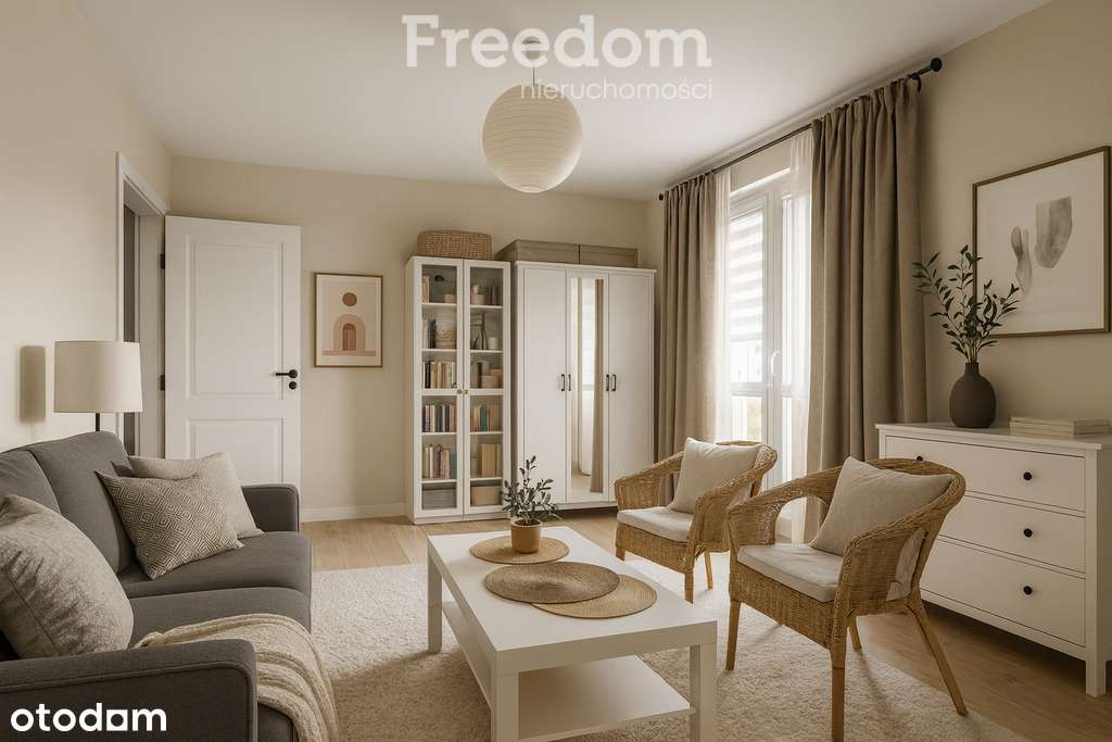 Mieszkanie 2 pokoje z osobną kuchnią, balkon - Pełny obrazek: 3/20