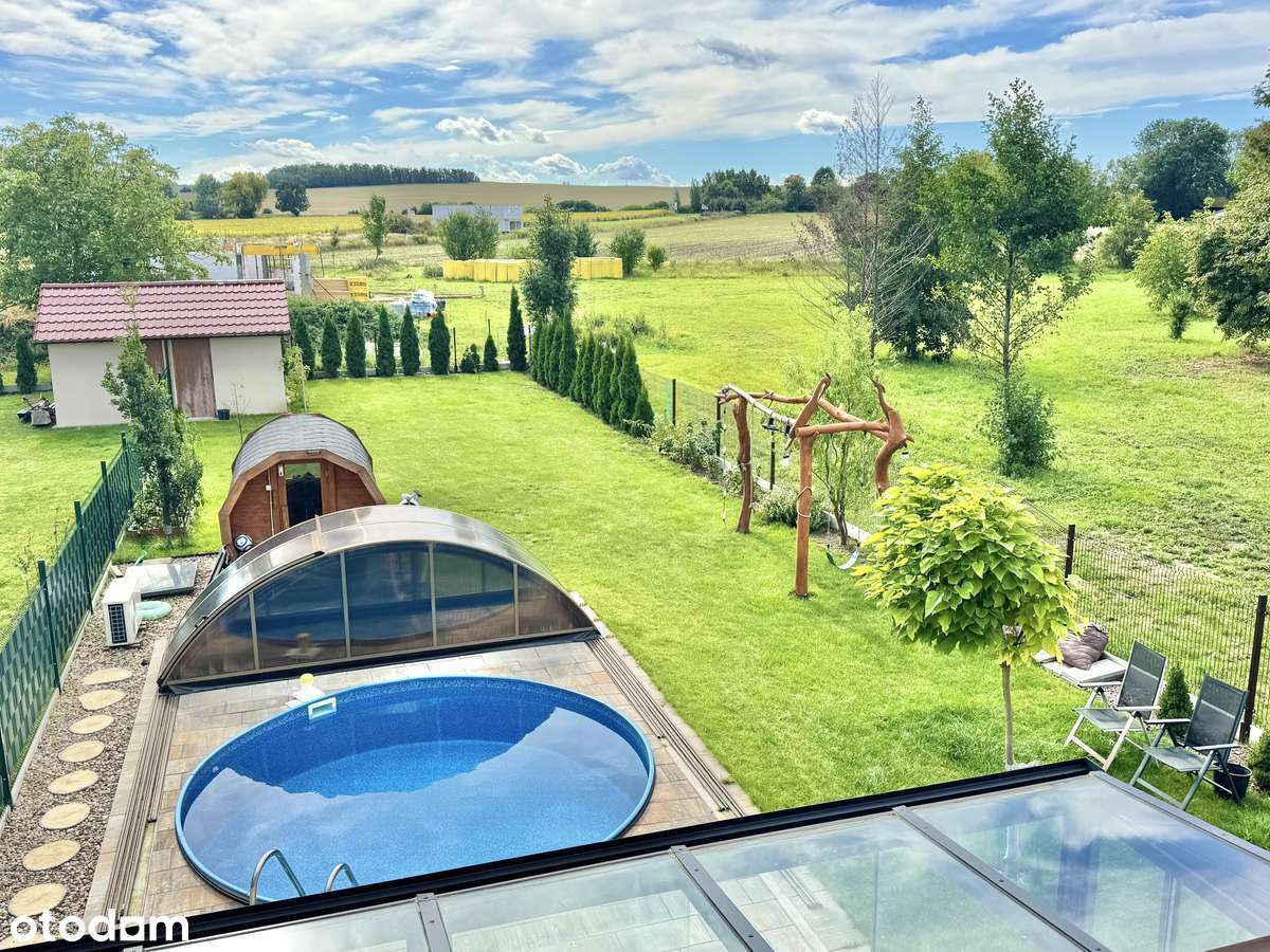 Nowy dom 2 KM od Trzebnicy - Basen, Sauna, Garaż - 18 min do Wrocławia-13