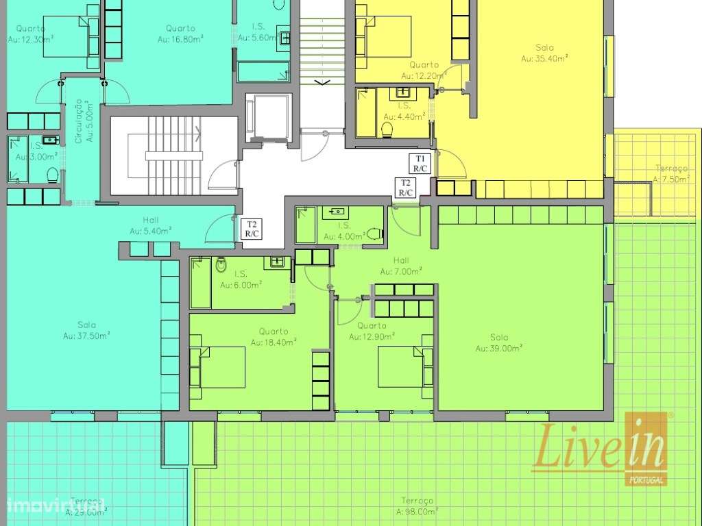 Apartamento T2 Novo com Terraço de 90m2 na Ericeira-12