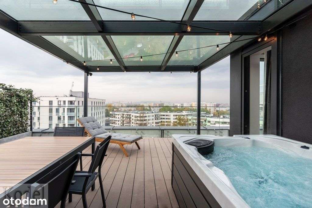 Penthouse Fabryczna 130m2 4(5)pokoje taras jacuzzi