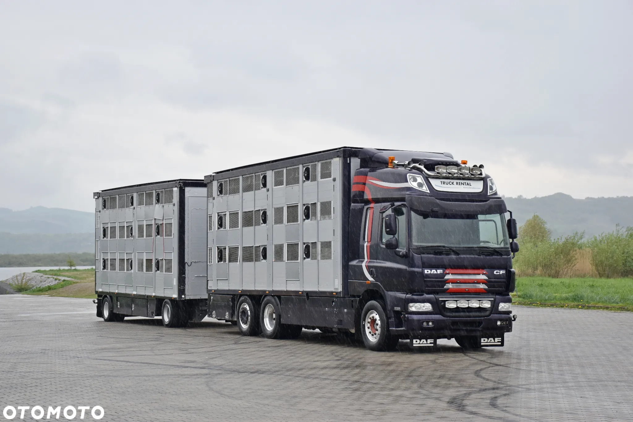 DAF CF 85.460 Bydlarka/Do Przewozu Żywca 7,10m + PRZYCZEPA /6x2 - 2