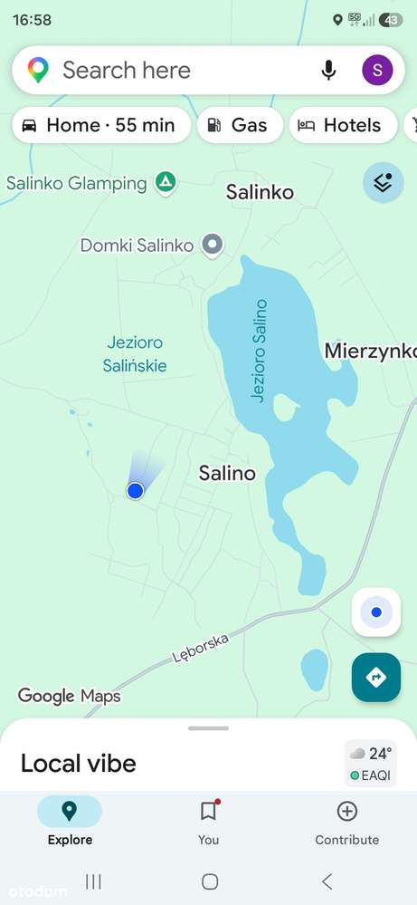 Działka budowlana blisko lasu, jeziora i stadniny koni