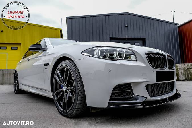 Praguri Laterale BMW Seria 5 F10 F11 Sedan Touring (2011-2017) M5 M-Technik Design- livrare gratuita - 7