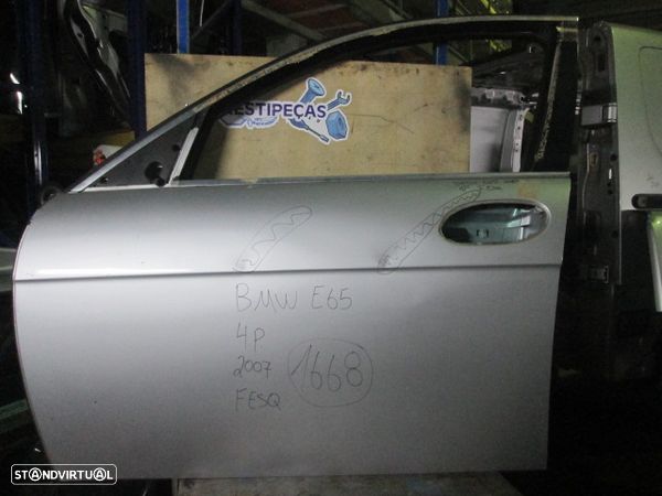 Porta POR1668 BMW E65 2007 4P CINZA FE - 1