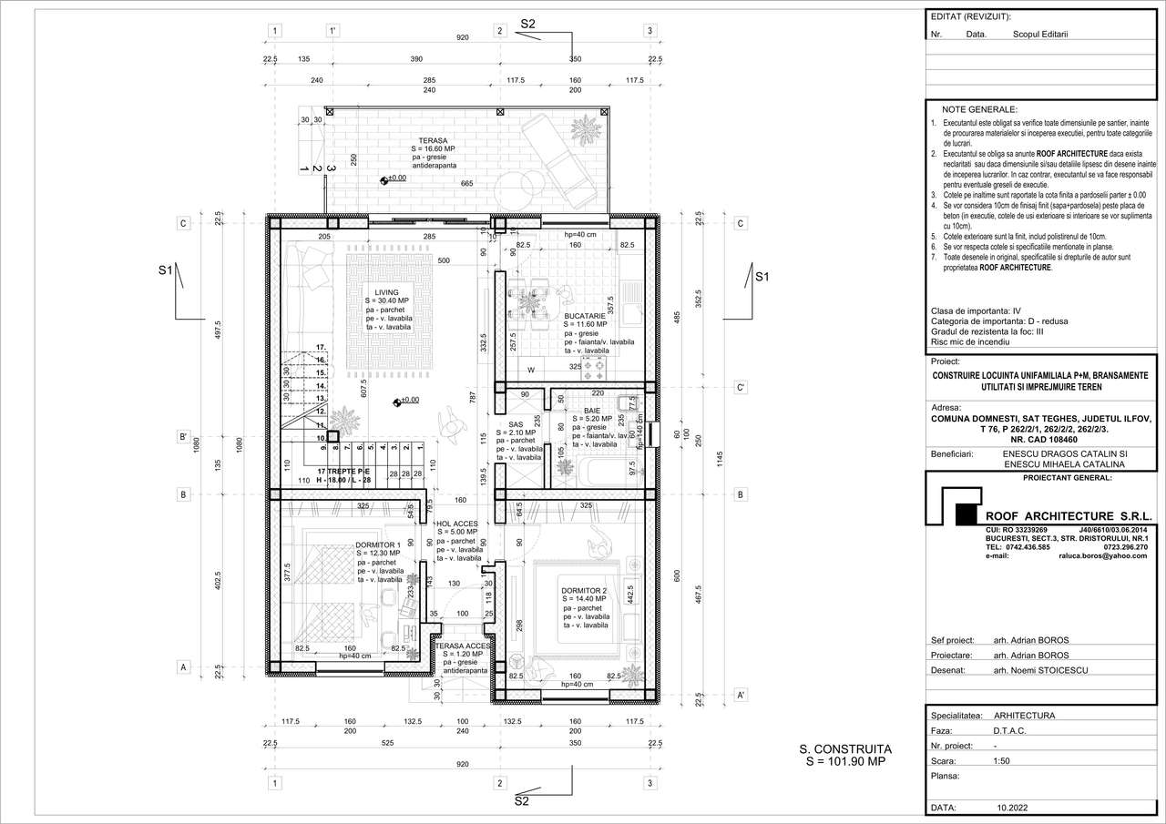 Vila 5 camere-Vedere la Padurea Teghes-Domnesti 190 mp utili-18
