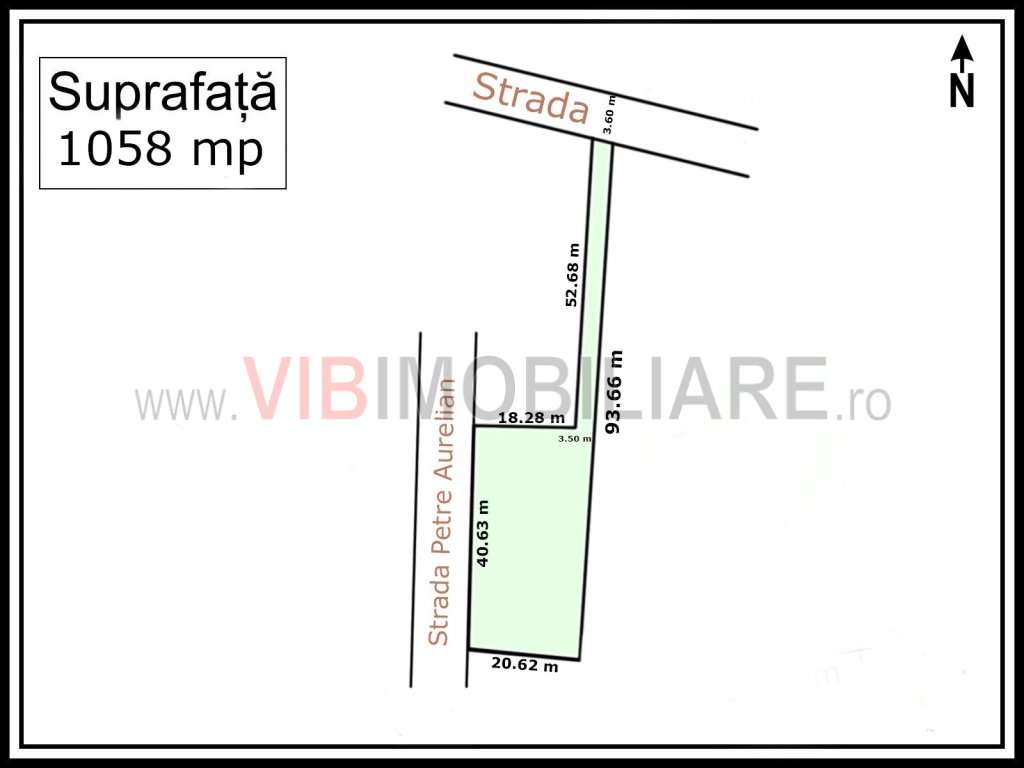 Baneasa – Petre Aurelian, teren 1058 mp - Imagine principală: 4/4