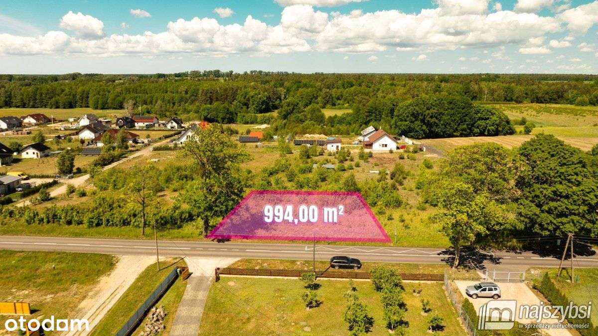 Budno/Goleniów - działka budowlana 994m2 - Pełny obrazek: 4/11
