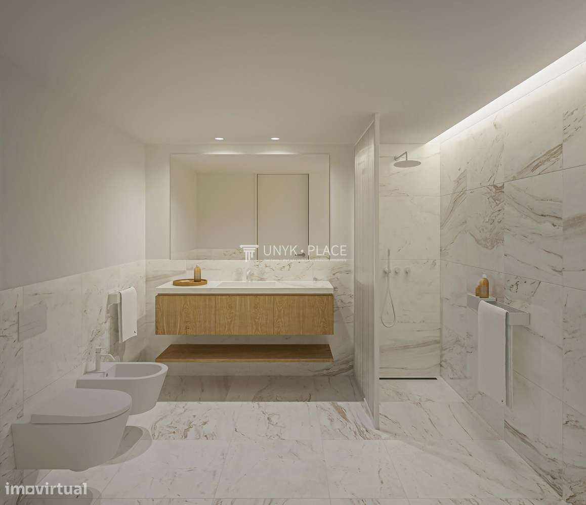 Apartamento T3 em Condomínio com Jardim, Ginásio e Garagem - Grande imagem: 4/23