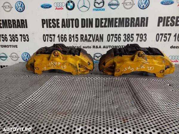 Etrieri Etrier Stanga Dreapta Fata Cu 6 Pistonase Audi Q7 4L Vw Touareg Porsche Cayenne 2006-2007-2008-2009-2010-2011-2012-2013-2014-2015 - Dezmembrari Arad - 3