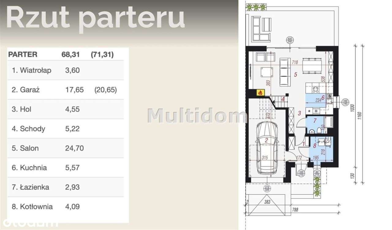 Dom, 120 m², Jaśkowice - Pełny obrazek: 4/5