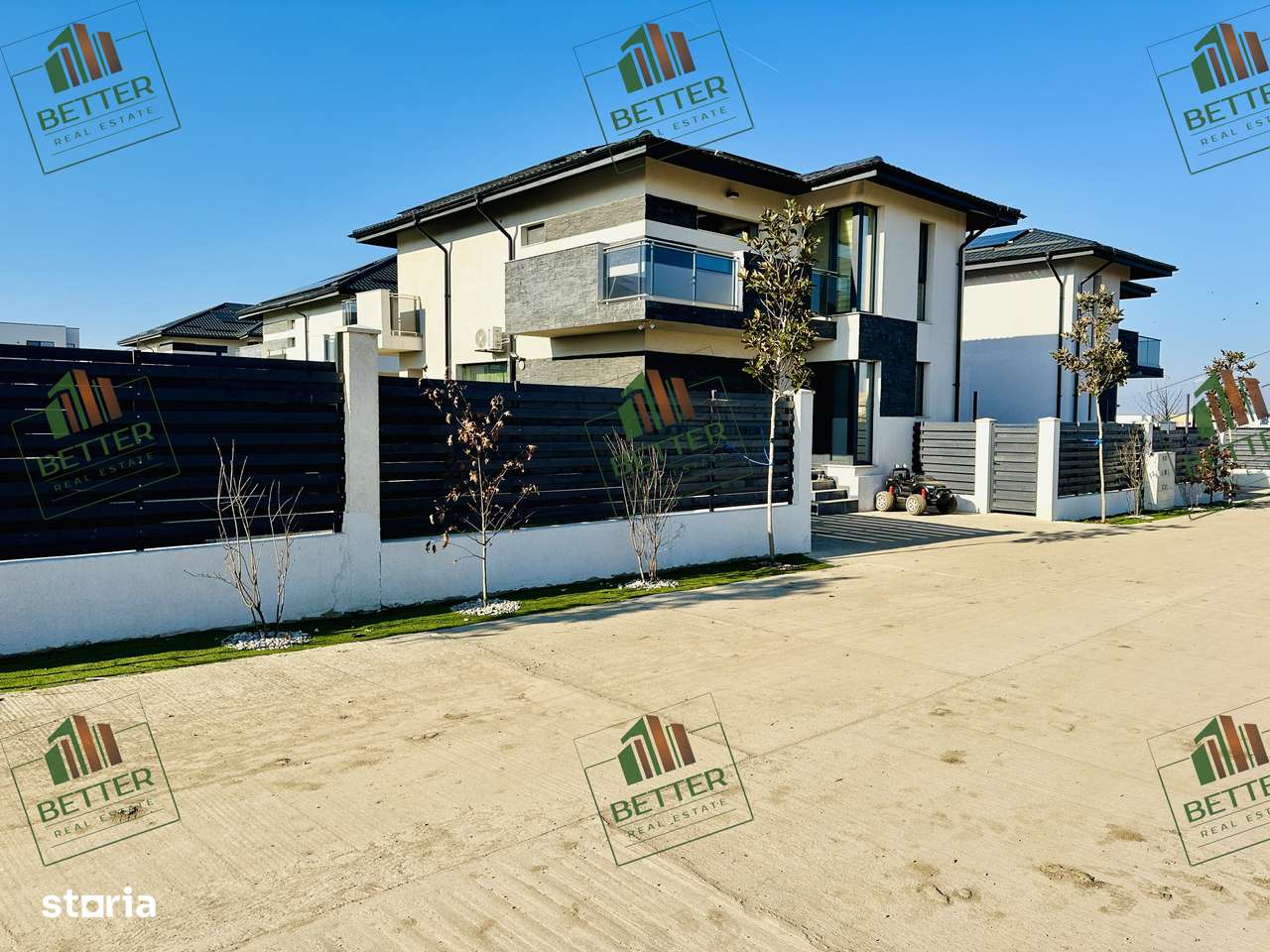 Casă modernă de vânzare - 4 Camere-3 Băi-Ansamblu Privat–Pompă Căldură - Imagine principală: 2/13