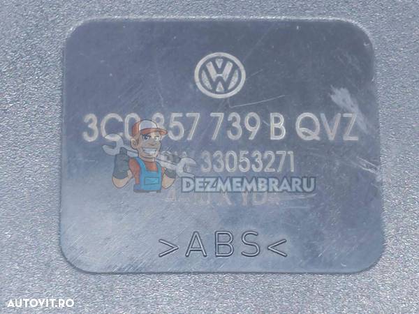 Capsa centura spate mijloc Volkswagen Passat CC (357) [Fabr 2008-2012] 3C0857739B - 2