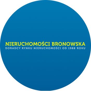 Nieruchomości Bronowska. Doradcy rynku nieruchomości od 1988 roku. Logo