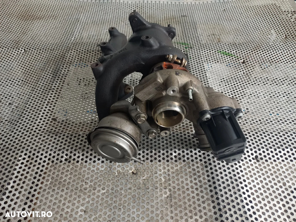 Turbo Turbina Vw Golf 5 6 Touran Scirocco Jetta Audi Seat Skoda 1.4 TSI Motor CAX Cod 03C145702C - 2