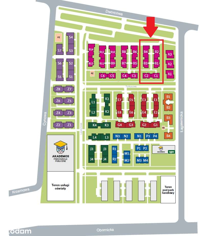 4 pok. z balkonem i tarasem | rynek pierwotny | os. Złotniki Park-5