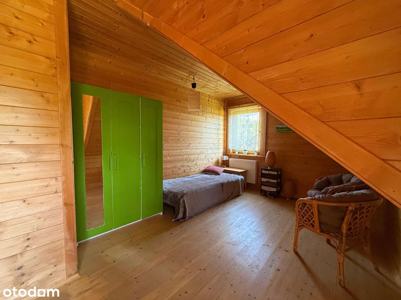 Dom z bali | Piękna działka 30a | Wola Wieruszycka gm. Łapanów-18