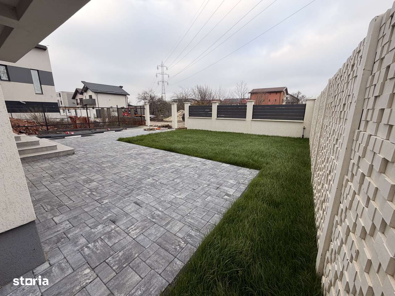Casa individuala cu dormitor la parter. 4 cam. Teren 300 mp - Imagine principală: 2/20