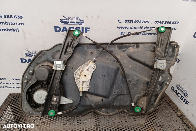 Macara geam fata stanga electrica Volkswagen VW Passat B6  [din 2005 pana  2010] seria wagon 5-usi - 2