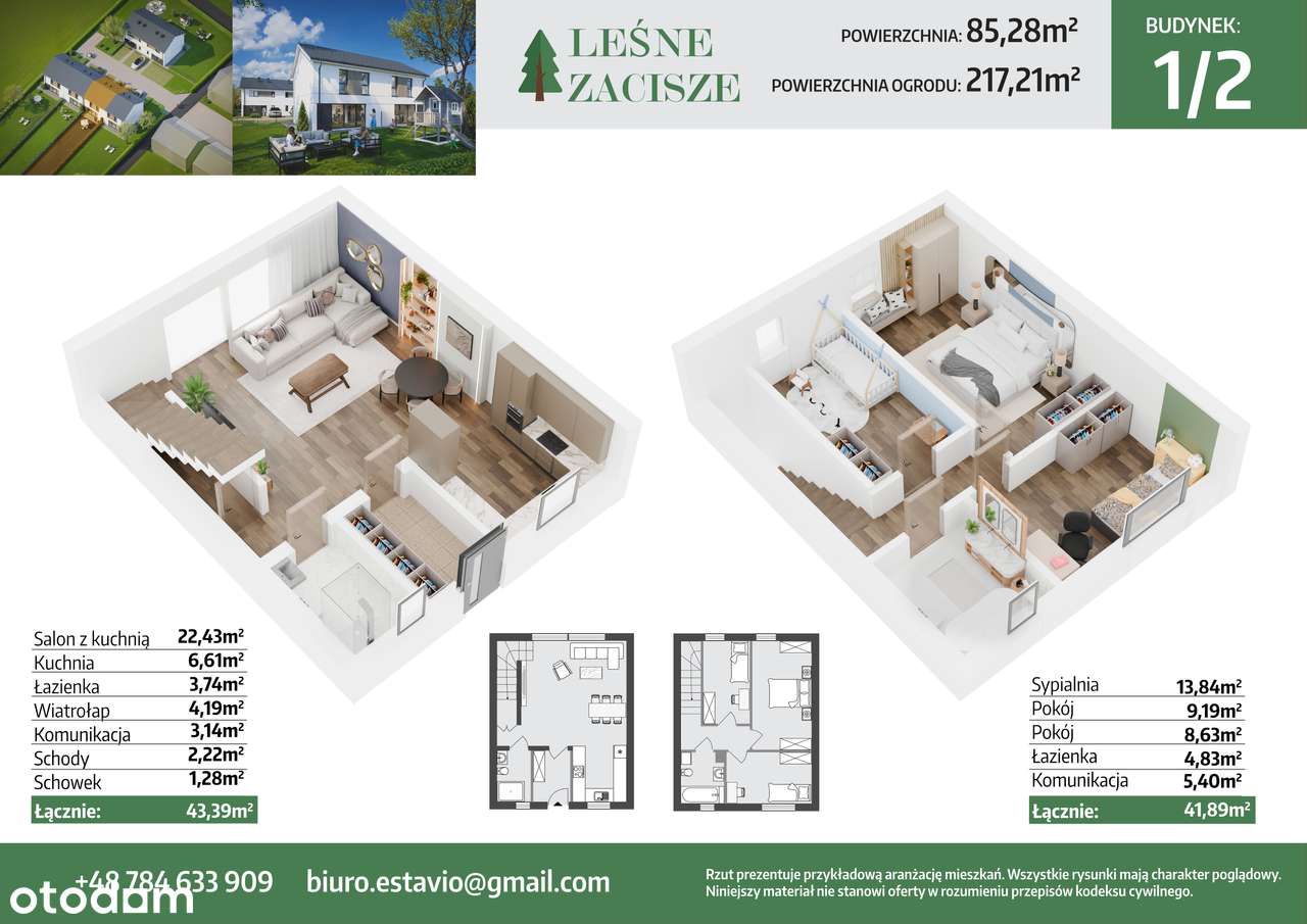 Domy jednorodzinne dwulokalowe - Blisko Krakowa-5