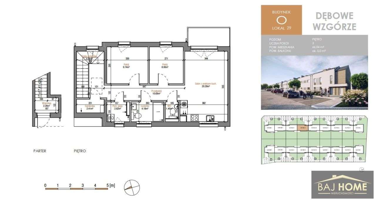 Dębowe Wzgórze Prestige II- piętro I - Pełny obrazek: 5/13