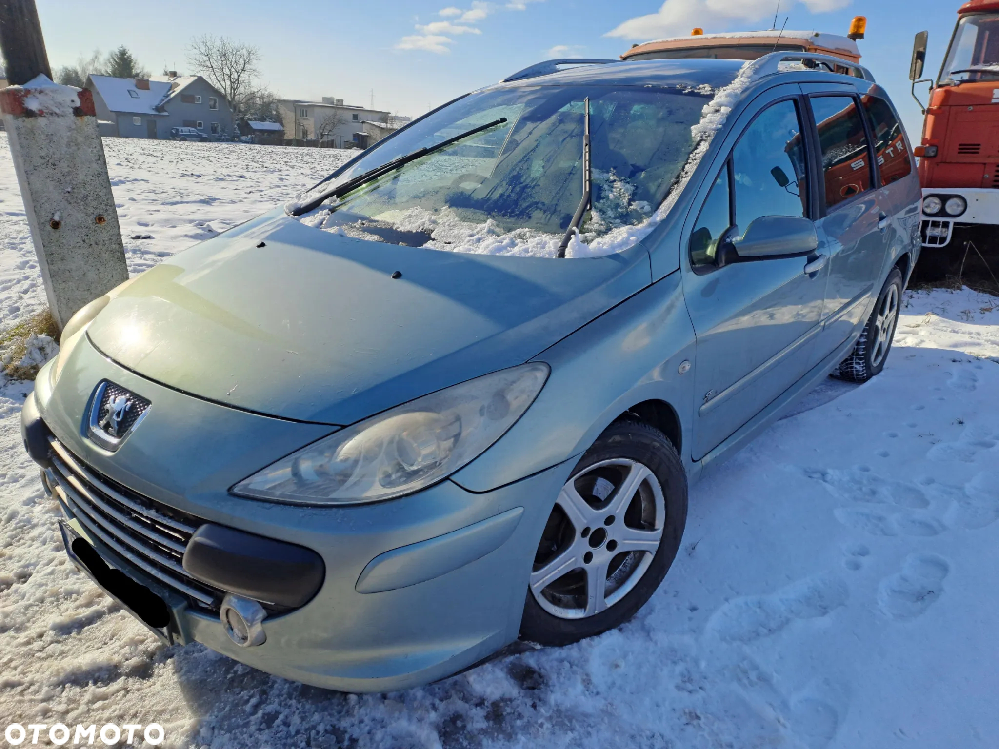 Peugeot 307 SW FL drzwi klapa maska błotniki kod lakieru EZSD - 6