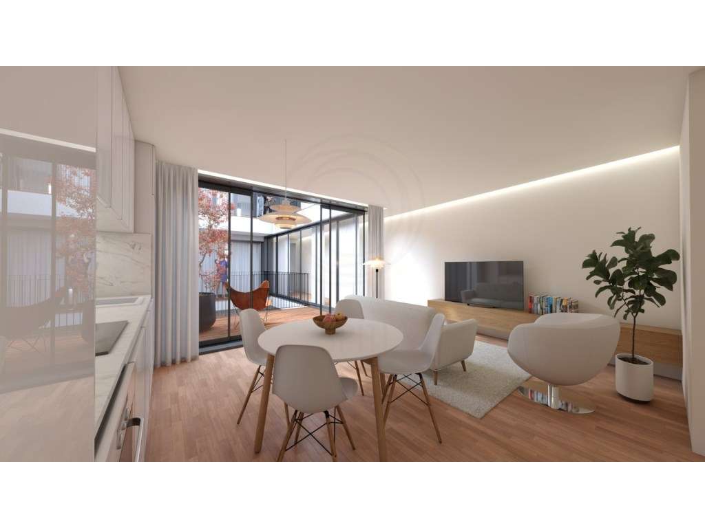 Apartamento T1+1 Mezanino na Campanhã (Porto) com Varanda Coberta (...-8