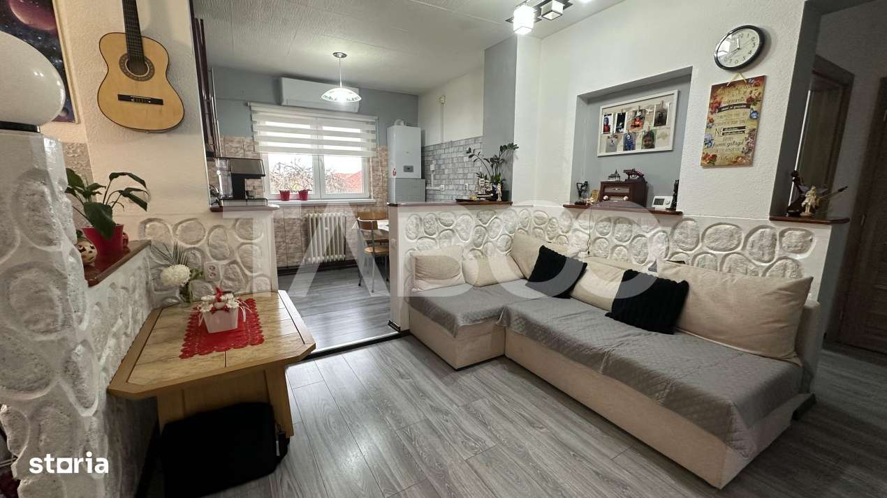 Apartament cu curte si pivnita la casa 4 camere zona Lazaret Sibiu - Imagine principală: 5/17