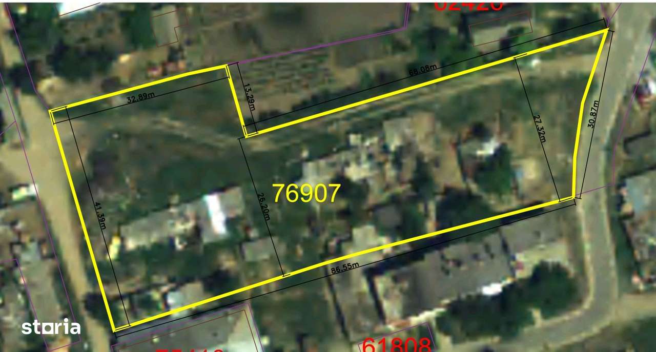 Teren 2.922 mp intravilan in fata Primariei Miroslava-0