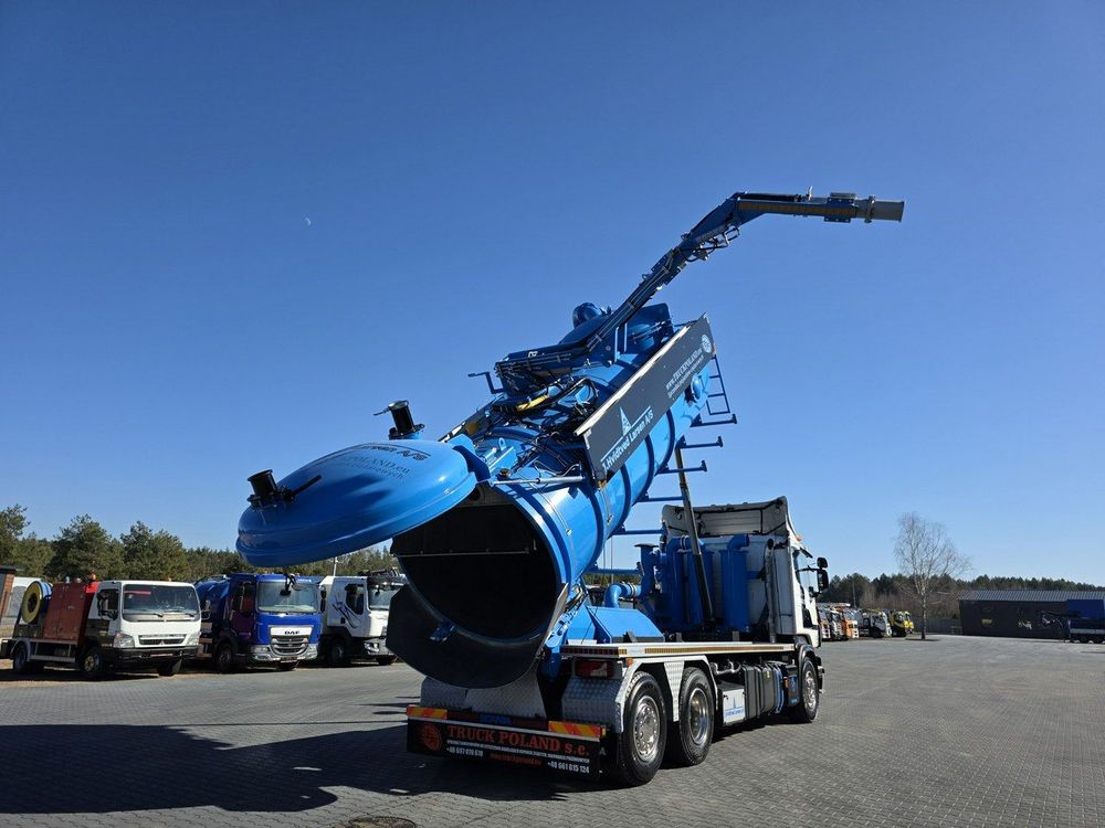 Scania Larsen flexvac 311 ładowarka próżniowa ssąca 2009