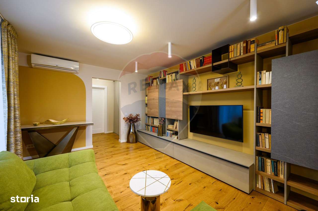 Apartament renovat, modern, cu 3 camere, de vânzare în Grigorescu-17