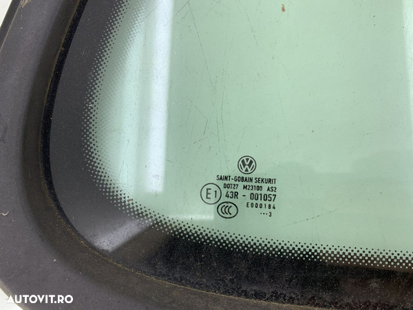 Geam fix dreapta spate de pe aripa VW PASSAT B7 2.0 CFFB 2010-2014 - 3