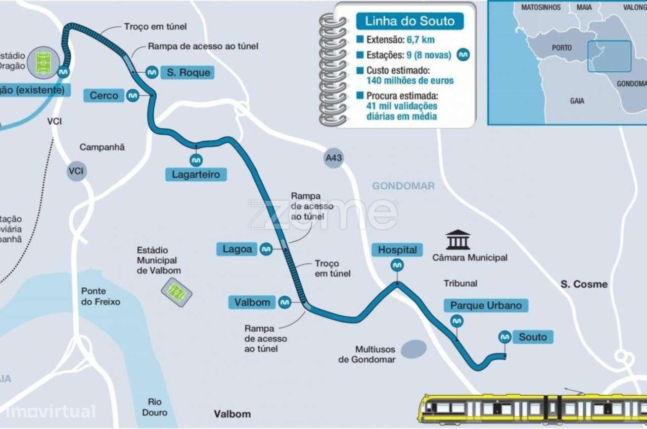 Apartamento T2 Novo junto a futura estação do metro de Lagoa, Gondo...-11