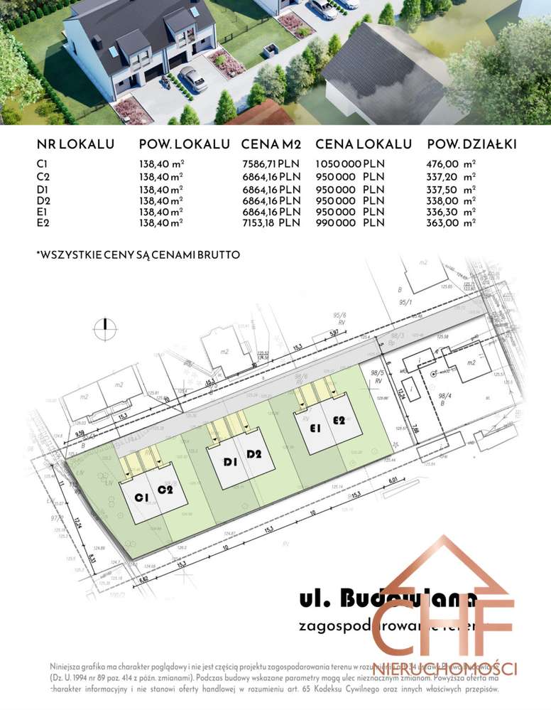 Nowa inwestycja – Jędrzychów, ul. Budowlana - Pełny obrazek: 5/5
