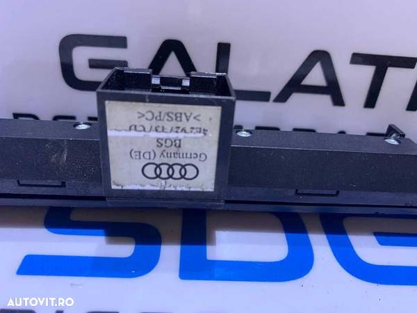 Comanda Consola Buton Butoane Avarii ESP Navigatie MMI Senzori Parcare Audi A8 D3 2002 - 2010 Cod 4E2927137CD - 8