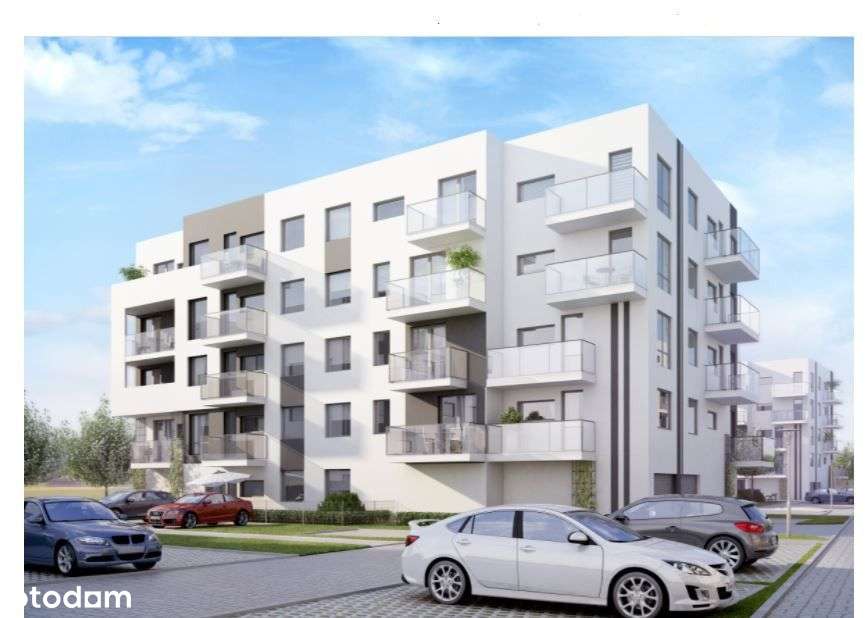 Dwupokojowe mieszkanie z balkonem - Pełny obrazek: 3/4