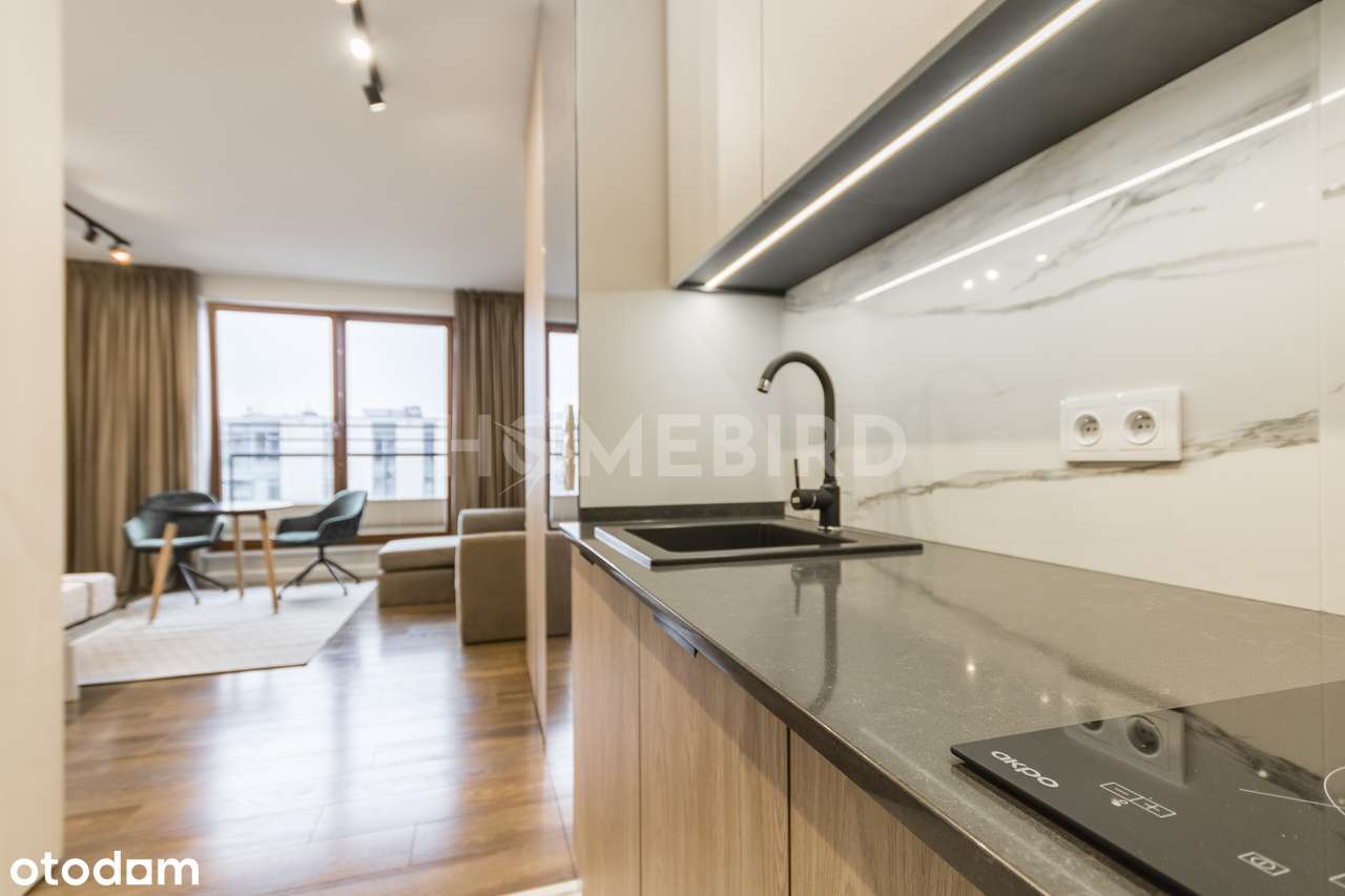 Nowoczesne, kompaktowe mieszkanie w sercu Miasteczka Wilanów-12