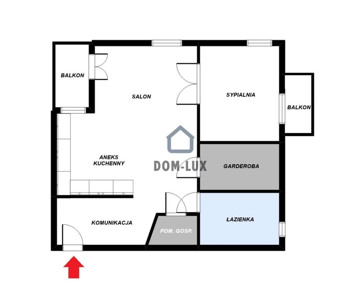Centrum / piękne 62m2 / nowe bud. - Pełny obrazek: 2/15