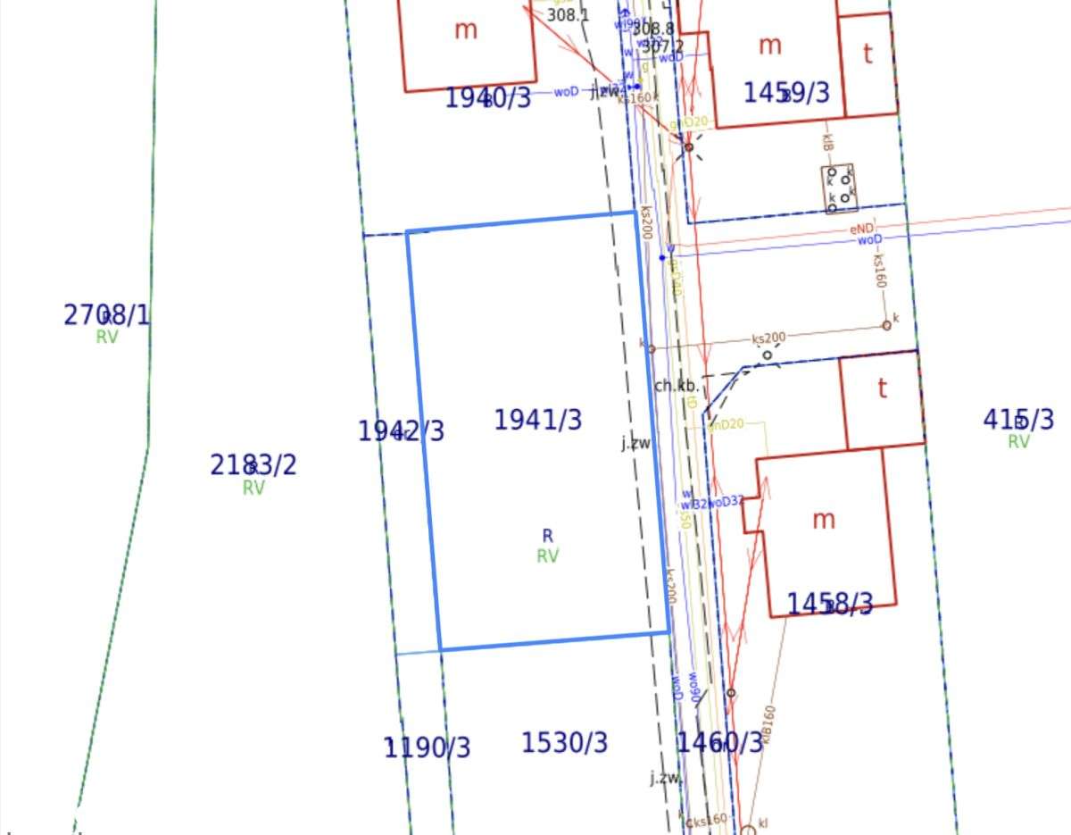 Działka Świerklaniec ul. Sąsiedzka •1167 m² •Media-4