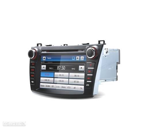 AUTO RADIO DVD GPS ECRA TÁCTIL 8" PARA MAZDA 3 CON CANBUS Y MANDOS DE VOLANTE - 5