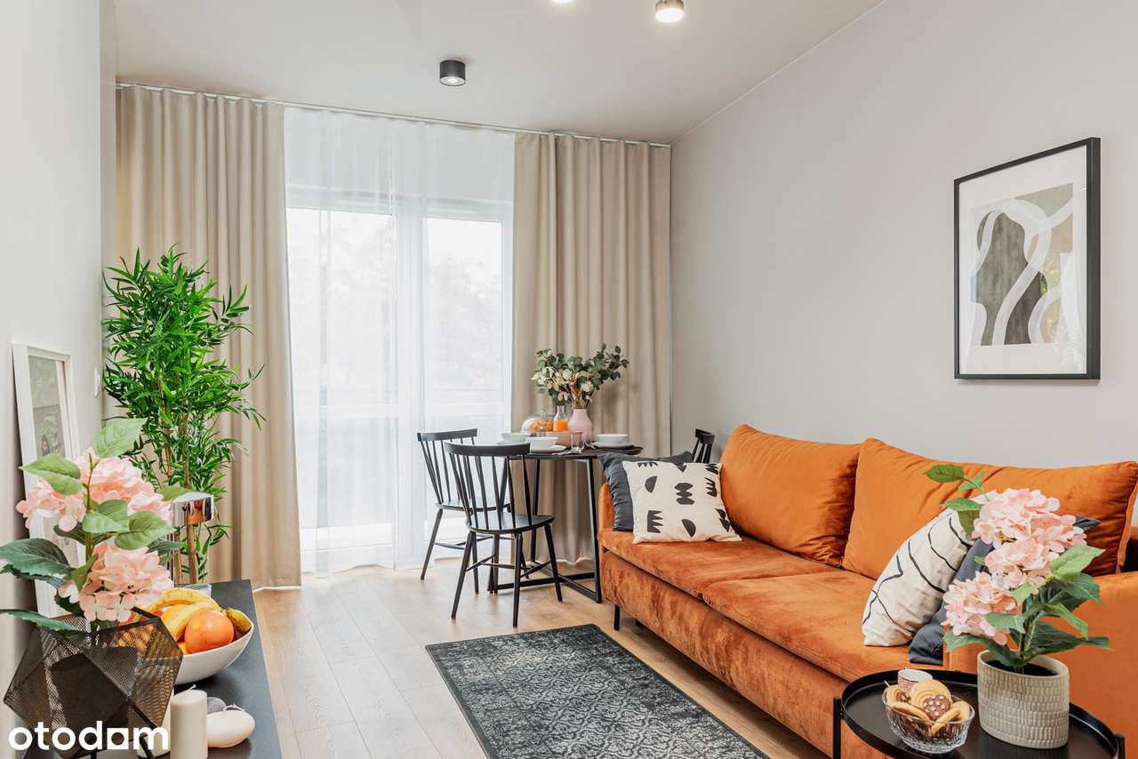 Dwupkojowe Mieszkanie z Ogródkiem | 1-Bed Apartment with Backyard - Pełny obrazek: 1/12