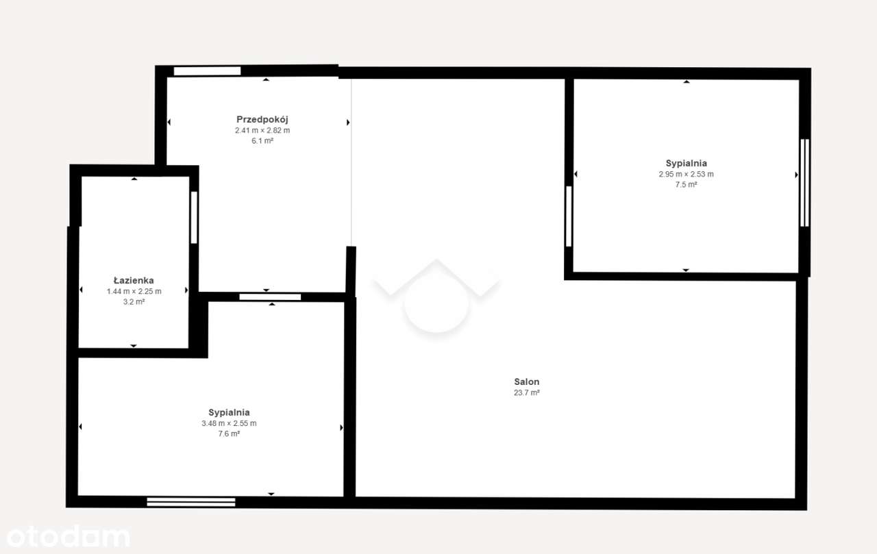 Mieszkanie, 50 m², Kraków-9