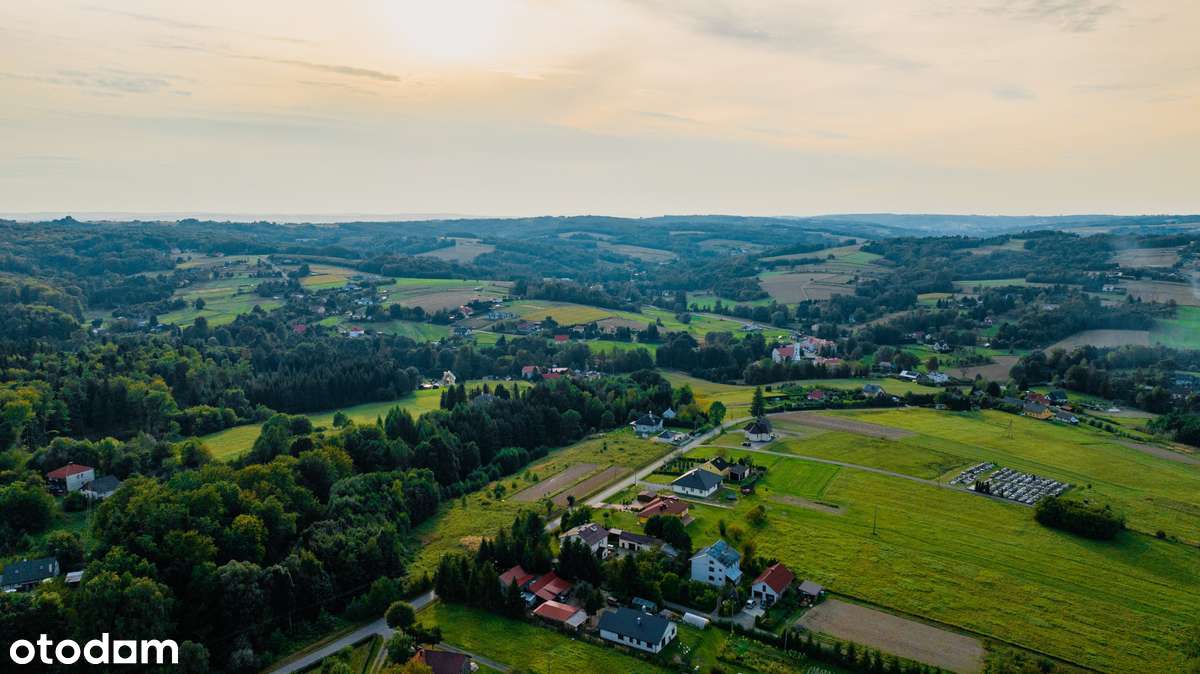 Działka budowlana z pięknym widokiem – Zabratówka, gm. Chmielnik - Pełny obrazek: 5/11