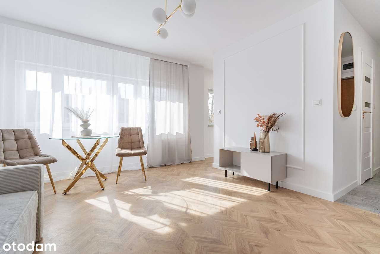 Nowe wnętrze po remoncie! 3 pokoje z balkonem