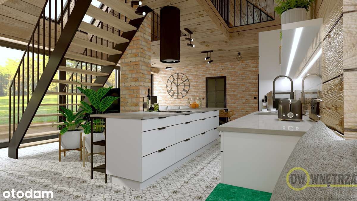 Dwa domy energooszczędne na jednej działce!-6