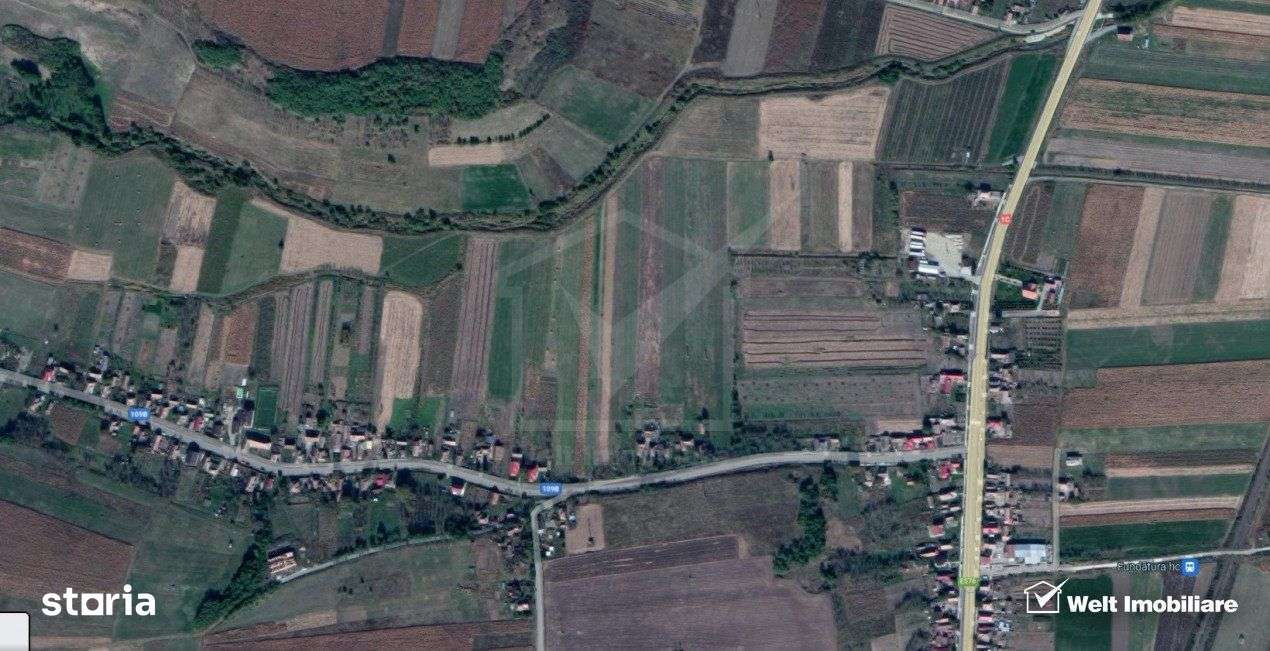 Teren 6200 mp, Fundatura, ferit de drumul principal - Imagine principală: 2/3